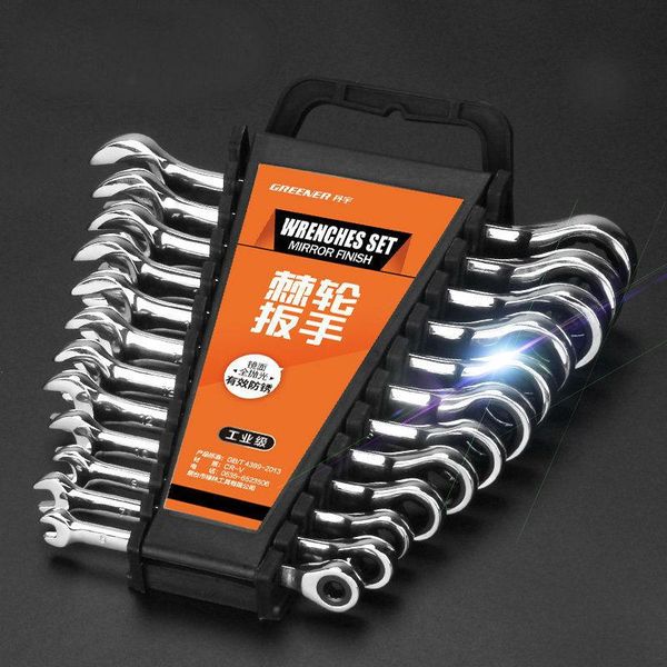ratchet combination metric wrench set socket spanner nut tools for repair a of car wrenches torque hand
ratchet combination metric wrench set socket spanner nut tools for repair a of car wrenches torque hand