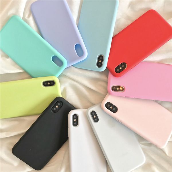 luxury thin soft color phone cases for iphone 7 8 6 6s plus se silicone back cover capa x xs 11 pro max xr 12 mini case
luxury thin soft color phone cases for iphone 7 8 6 6s plus se silicone back cover capa x xs 11 pro max xr 12 mini case