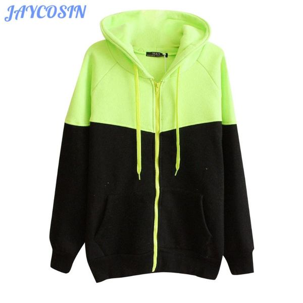 women's jackets jaycosin 2021 fashion winter coat women splice long sleeve jacket female casual hooded sweatshirt pullover blouse 1022, Black;brown
women's jackets jaycosin 2021 fashion winter coat women splice long sleeve jacket female casual hooded sweatshirt pullover blouse 1022, Black;brown