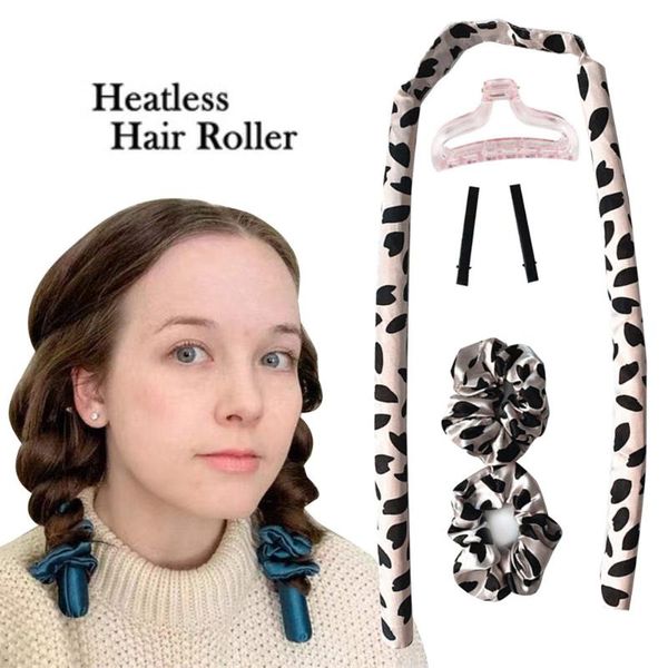 hair straighteners heatless curlers for long no heat curling rod headband with ties and clips styling kit, Black
hair straighteners heatless curlers for long no heat curling rod headband with ties and clips styling kit, Black