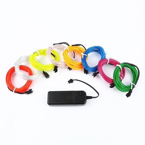 sashes 1 m /2 /3 /4 /5 3v luminescent el wire rope tape flexible neon light led shoes clothing car cable strip
sashes 1 m /2 /3 /4 /5 3v luminescent el wire rope tape flexible neon light led shoes clothing car cable strip