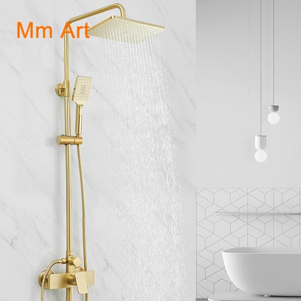 bathroom shower sets brushed golden light luxury household head constant temperature set supercharged bath copper wine
bathroom shower sets brushed golden light luxury household head constant temperature set supercharged bath copper wine
