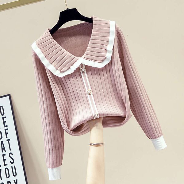 women's sweaters sweaters korean baby collar age reducing pullover in autumn and winter of 2avu, White;black
women's sweaters sweaters korean baby collar age reducing pullover in autumn and winter of 2avu, White;black