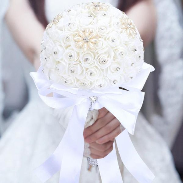 artificial flowers fake bridal bouquet flower floral wedding party home craft decoration decorative & wreaths
artificial flowers fake bridal bouquet flower floral wedding party home craft decoration decorative & wreaths