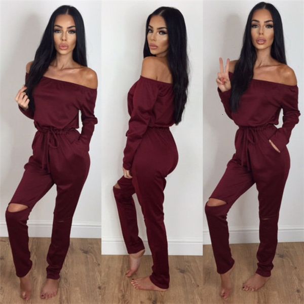 women's jumpsuits & rompers autumn casual coveralls hollow out of the female jumpsuit women's solid pants off shoulder bodysuit lo, Black;white
women's jumpsuits & rompers autumn casual coveralls hollow out of the female jumpsuit women's solid pants off shoulder bodysuit lo, Black;white