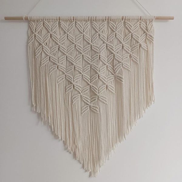 tapestries macrame wall hanging tapestry cotton rope material mom pass time handmade bohemian apartment wedding decoration video tutorial
tapestries macrame wall hanging tapestry cotton rope material mom pass time handmade bohemian apartment wedding decoration video tutorial