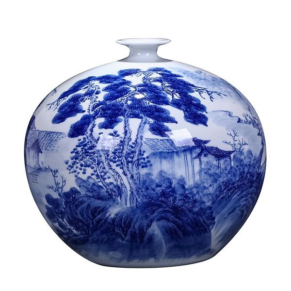 vases master piece jingdezhen white and blue ceramic handpainted vase with landscape pattern table porcelain decorative
vases master piece jingdezhen white and blue ceramic handpainted vase with landscape pattern table porcelain decorative