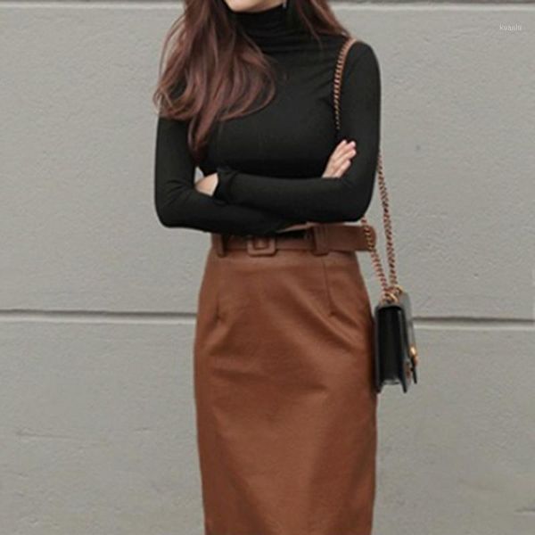 women's blouses & shirts korean harajuku long-sleeved bottoming shirt women solid color high collar slim black girlfriends blouse, White
women's blouses & shirts korean harajuku long-sleeved bottoming shirt women solid color high collar slim black girlfriends blouse, White