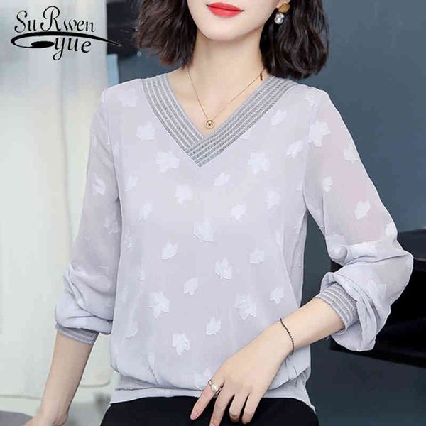 plus size 4xl chiffon blouse shirt womens and blouses clothes blusas mujer de moda long sleeve women shirts 1339 45 210508, White
plus size 4xl chiffon blouse shirt womens and blouses clothes blusas mujer de moda long sleeve women shirts 1339 45 210508, White