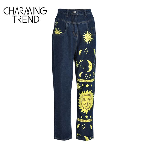 2011womens high waist pant jeans female summer womens jeans trousers girls denim chic fashion moon star sun print pants women, Blue
2011womens high waist pant jeans female summer womens jeans trousers girls denim chic fashion moon star sun print pants women, Blue