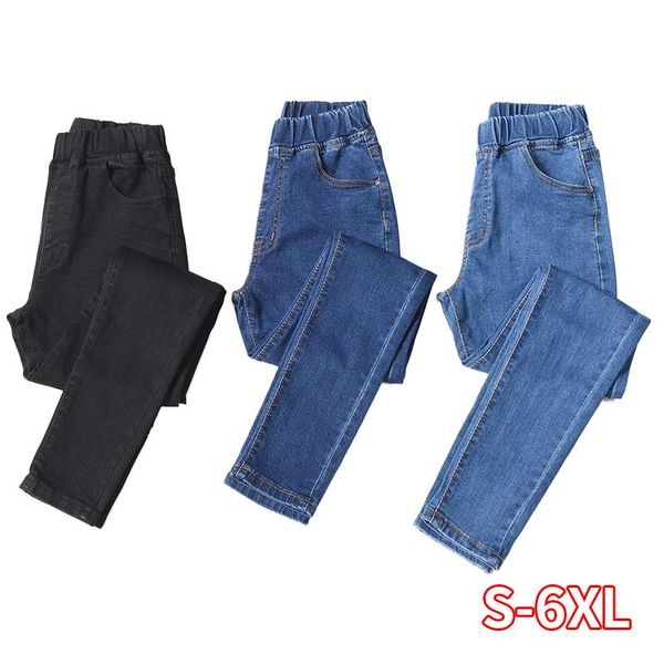 women's jeans plus size mom woman high waist skinny black blue pocket denim pencil pant 6xl large elastic
women's jeans plus size mom woman high waist skinny black blue pocket denim pencil pant 6xl large elastic