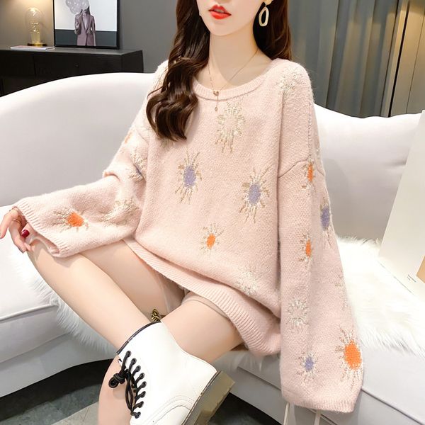 women's sweaters loose knit lungs, neck-neck plus size long sleeve fall pull jumpers, ladies' 70vv, White;black
women's sweaters loose knit lungs, neck-neck plus size long sleeve fall pull jumpers, ladies' 70vv, White;black