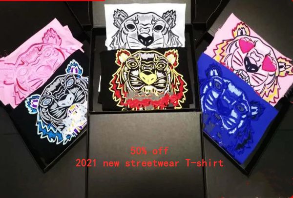 2021 summer couple tees japanese tiger head t shirts pure cotton round neck embroidery short sleeve men's and women's t-shirt stre, White;black
2021 summer couple tees japanese tiger head t shirts pure cotton round neck embroidery short sleeve men's and women's t-shirt stre, White;black