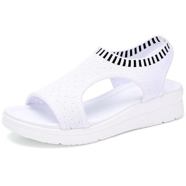 sandals summer women student sneakers breathable elastic band thick bottom fish mouth mesh casual ecfe, Black
sandals summer women student sneakers breathable elastic band thick bottom fish mouth mesh casual ecfe, Black