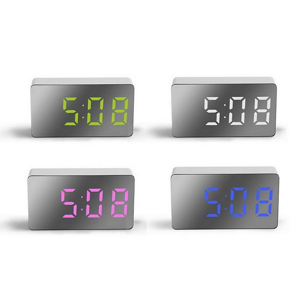 other clocks & accessories mirror alarm clock led digital watch table voice control temperature display usb/ powered electronic desktop
other clocks & accessories mirror alarm clock led digital watch table voice control temperature display usb/ powered electronic desktop