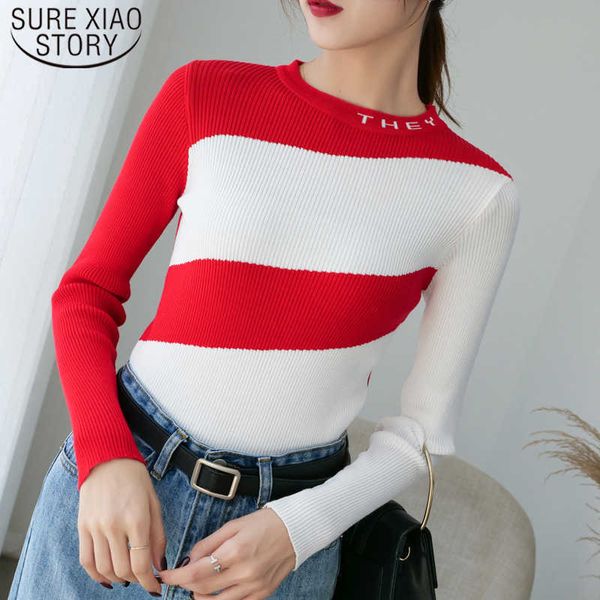 autumn and winter thick sueter mujer invierno women letter pullover fashion o-neck bottom shirt women sweater 6035 50 210527, White;black
autumn and winter thick sueter mujer invierno women letter pullover fashion o-neck bottom shirt women sweater 6035 50 210527, White;black