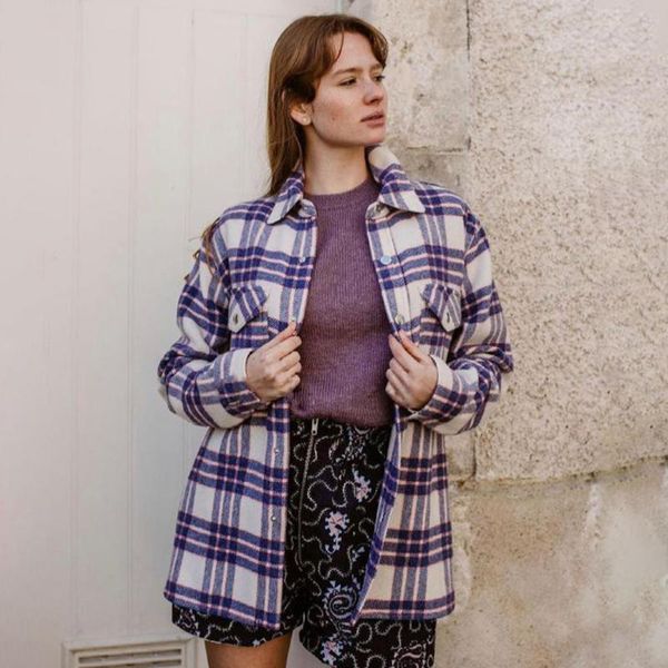 women's wool & blends pirate hippie plaid woolen cloth coat woman autumn winter single breasted pockects jacket female casual vintage l, Black
women's wool & blends pirate hippie plaid woolen cloth coat woman autumn winter single breasted pockects jacket female casual vintage l, Black