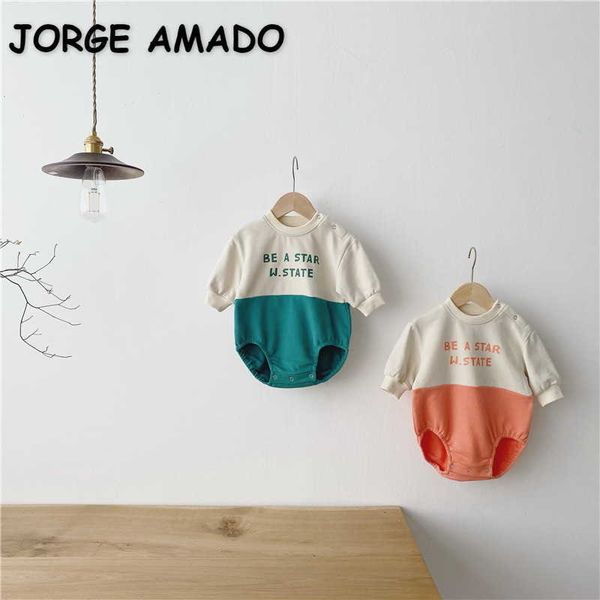 wholesale spring korean style baby girl boy bodysuit letter long sleeves jumpsuit cute kids clothes e5079 210610, Blue
wholesale spring korean style baby girl boy bodysuit letter long sleeves jumpsuit cute kids clothes e5079 210610, Blue
