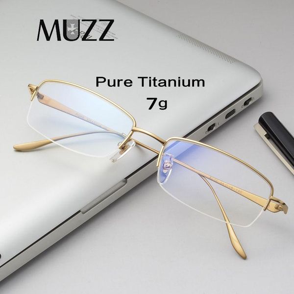 fashion sunglasses frames pure b titanium prescription half frame men ultralight reading eye glasses myopia optical eyeglasses high-quality, Black
fashion sunglasses frames pure b titanium prescription half frame men ultralight reading eye glasses myopia optical eyeglasses high-quality, Black