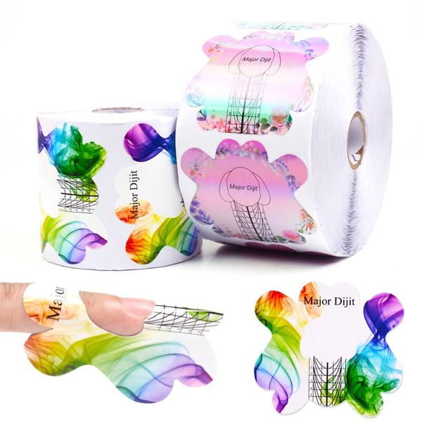 500pcs/roll nail extension builder form guides colorful art acrylic uv gel tips kits
500pcs/roll nail extension builder form guides colorful art acrylic uv gel tips kits