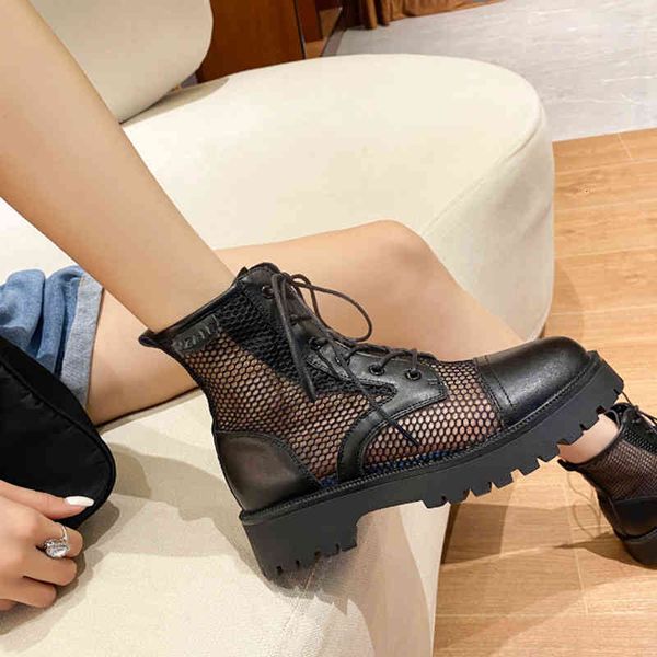 boots martin women heels platform shoes ankle female leather woman summer mesh breathable booties 5bs5, Black
boots martin women heels platform shoes ankle female leather woman summer mesh breathable booties 5bs5, Black