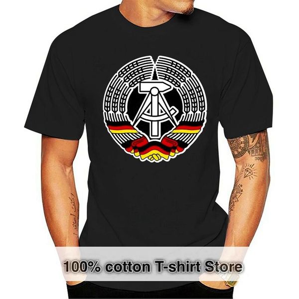 men's t-shirts gdr emblem t-shirt, White;black