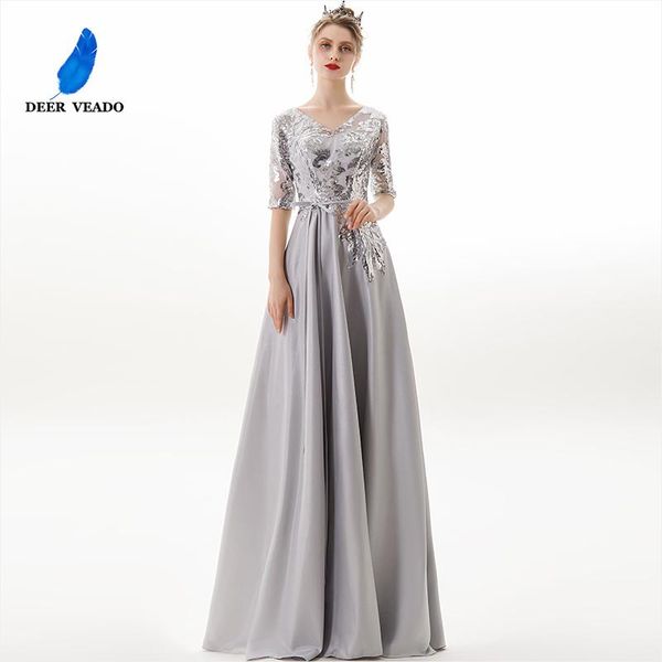 party dresses deerveado a line v neck long evening dress backless formal vestido de festa ys462, White;black
party dresses deerveado a line v neck long evening dress backless formal vestido de festa ys462, White;black