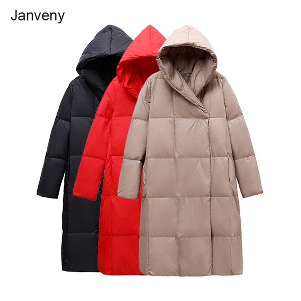 janveny long down jacket women winter fishion puffer fluffy 90% white duck coat hooded female feather parkas snow outerwear 211216, Black
janveny long down jacket women winter fishion puffer fluffy 90% white duck coat hooded female feather parkas snow outerwear 211216, Black