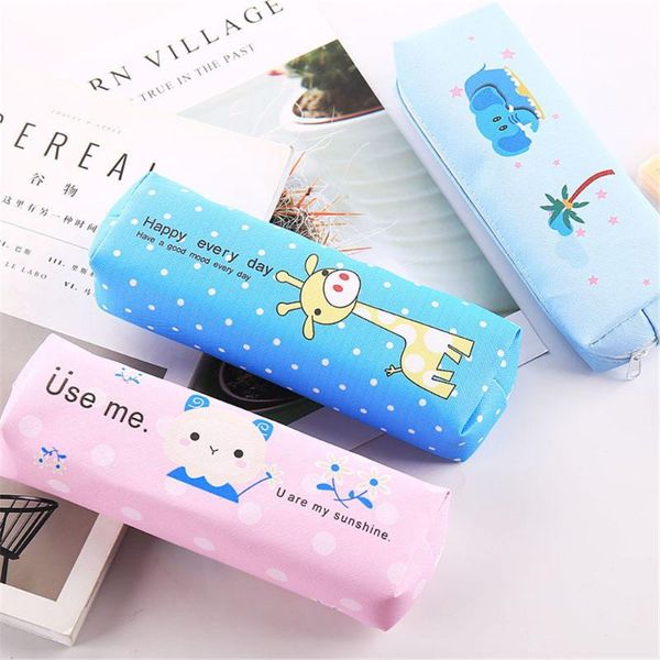 1pc cartoon animal pattern pen case cosmetics pencil pouch portable bag kawaii stationery school office supplies bags
1pc cartoon animal pattern pen case cosmetics pencil pouch portable bag kawaii stationery school office supplies bags