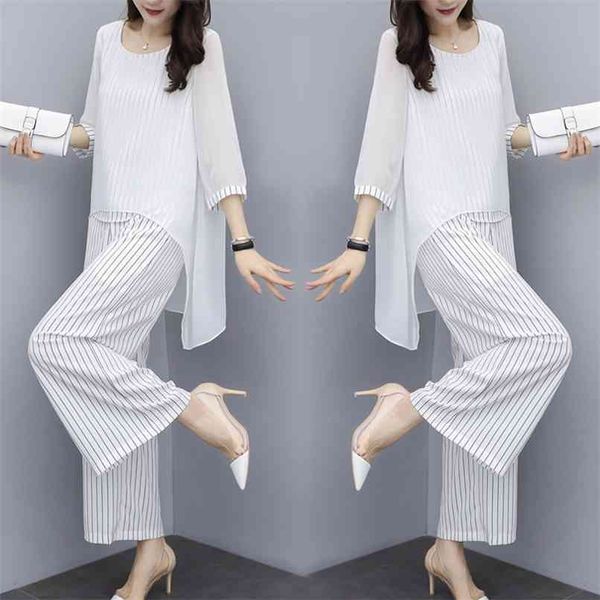 chiffon pantsuits women pant suits for mother of the bride outfit formal wedding guest striped wide leg loose 3 piece sets 210520, White
chiffon pantsuits women pant suits for mother of the bride outfit formal wedding guest striped wide leg loose 3 piece sets 210520, White