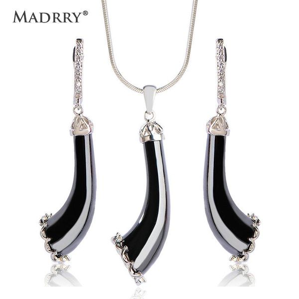 earrings & necklace madrry ceramic jewelry sets necklaces&earrings cz zircon long pendants copper princess hook brincos keramik parure bijou, Silver
earrings & necklace madrry ceramic jewelry sets necklaces&earrings cz zircon long pendants copper princess hook brincos keramik parure bijou, Silver