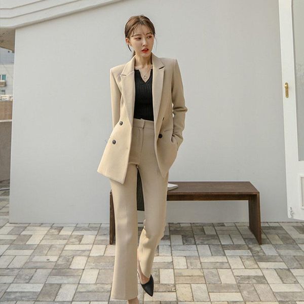 women's suits & blazers spring and autumn thick korean fashion professional suit high-end business ladies temperament waist stylish two, White;black
women's suits & blazers spring and autumn thick korean fashion professional suit high-end business ladies temperament waist stylish two, White;black