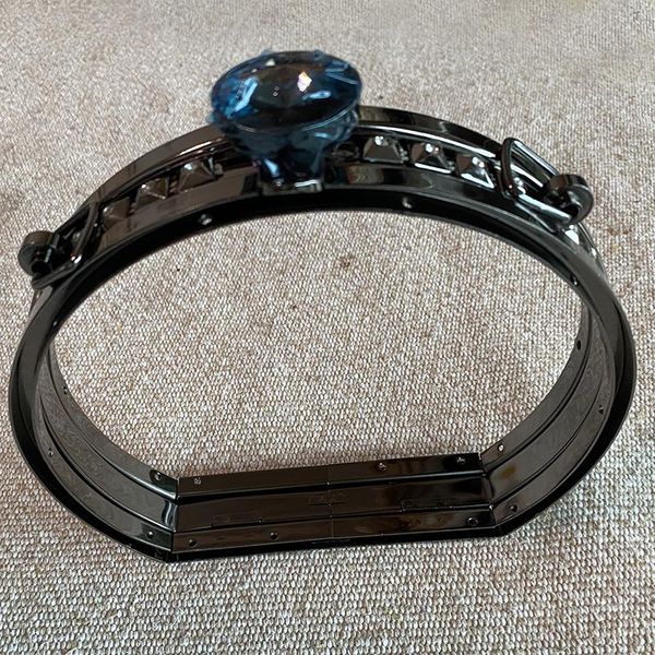 bag parts & accessories fashion 1pc metal frame clasp crystal lock for sewing coin purse diy 18cm, Black
bag parts & accessories fashion 1pc metal frame clasp crystal lock for sewing coin purse diy 18cm, Black