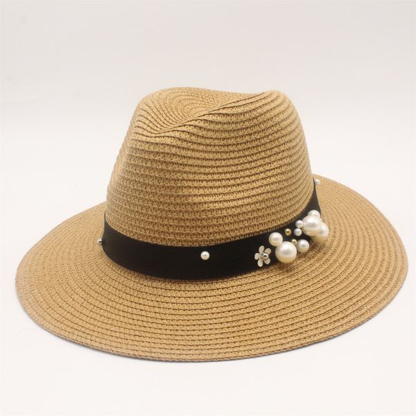 wide brim hats vintage panama straw hat fedora male sunhat women summer beach sun visor cap chapeau cool jazz trilby sombrero evz2, Blue;gray
wide brim hats vintage panama straw hat fedora male sunhat women summer beach sun visor cap chapeau cool jazz trilby sombrero evz2, Blue;gray