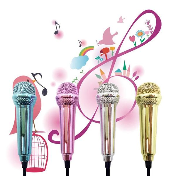 1pcs mini 3.5mm wired microphone for mobile phone tablet pc lapspeech sing condenser handheld microphones
1pcs mini 3.5mm wired microphone for mobile phone tablet pc lapspeech sing condenser handheld microphones