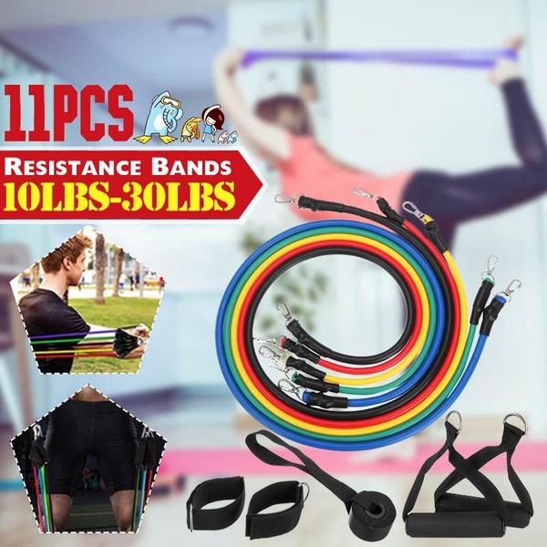11pcs resistance band fitness training pull rope bodybuilding powerlifting strength exercise bands power latex
11pcs resistance band fitness training pull rope bodybuilding powerlifting strength exercise bands power latex