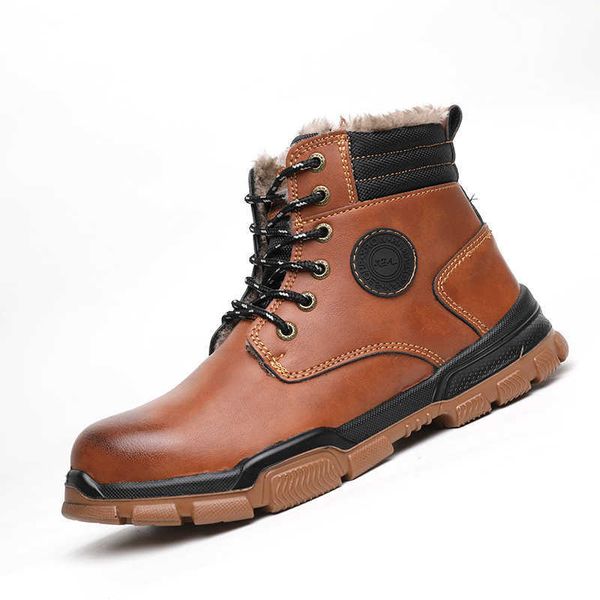 safety shoes winter anti-smashing anti-piercing construction site cotton shoes to keep warm cold velvet work shoes men boots 220105, Black;brown
safety shoes winter anti-smashing anti-piercing construction site cotton shoes to keep warm cold velvet work shoes men boots 220105, Black;brown