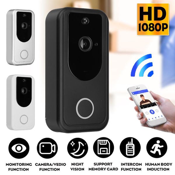 wifi video doorbell security camera wireless call intercom video-eye ir night vision smart chimes alarm doorbells
wifi video doorbell security camera wireless call intercom video-eye ir night vision smart chimes alarm doorbells