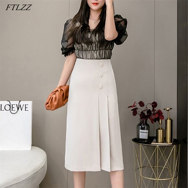 spring summer office lady ruffles medium skirts casual women solid color single breasted midi streetwear skirt 210430, Black
spring summer office lady ruffles medium skirts casual women solid color single breasted midi streetwear skirt 210430, Black