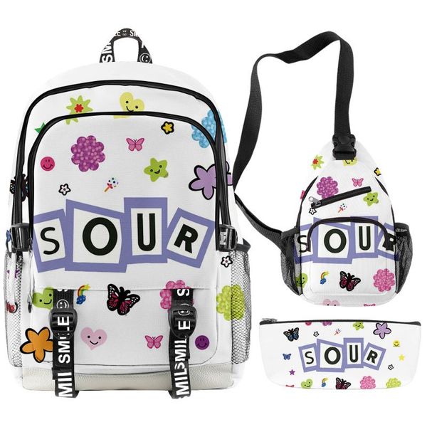 backpack olivia rodrigo printing set 3 pieces boy gril fashion shoulder bags mochilas student travel crossbody bag
backpack olivia rodrigo printing set 3 pieces boy gril fashion shoulder bags mochilas student travel crossbody bag