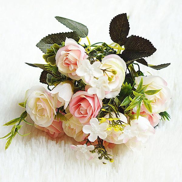 decorative flowers & wreaths beautiful fake roses bundle with leaves silk artificial for christmas home table decor wedding decoration flore
decorative flowers & wreaths beautiful fake roses bundle with leaves silk artificial for christmas home table decor wedding decoration flore