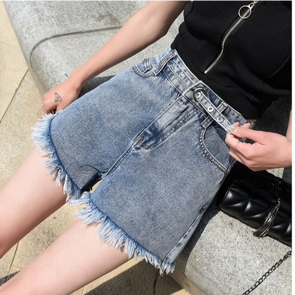 women's shorts south korea high waist irregular lace denim spring and summer show thin wide leg pants hong kong style loose student, White;black
women's shorts south korea high waist irregular lace denim spring and summer show thin wide leg pants hong kong style loose student, White;black