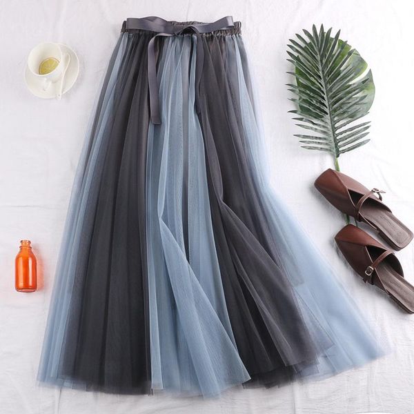 skirts a4 spring high waisted and thin stitched mesh skirt half length korean a-line medium puffy children, Black
skirts a4 spring high waisted and thin stitched mesh skirt half length korean a-line medium puffy children, Black