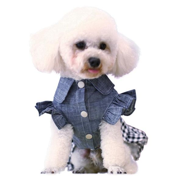 dog apparel pet spring summer cowboy clothes for girls, small medium bubble bowknot skirt 
dog apparel pet spring summer cowboy clothes for girls, small medium bubble bowknot skirt