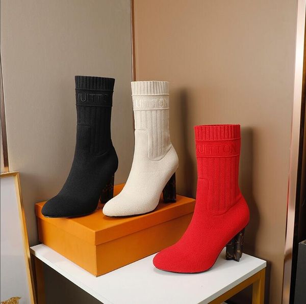 2021 fashion woman boots lady sock booties fashionable comfortable leather presbyopia martin boot heel height 9cm size 35-42, Black
2021 fashion woman boots lady sock booties fashionable comfortable leather presbyopia martin boot heel height 9cm size 35-42, Black