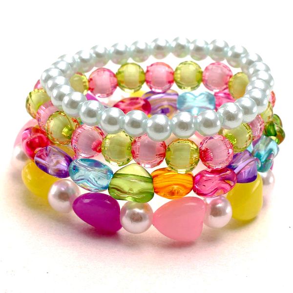 colorful pearl beaded heart charm bracelets handmade jewelry for kids girl children birthday party club decor, Red;brown
colorful pearl beaded heart charm bracelets handmade jewelry for kids girl children birthday party club decor, Red;brown