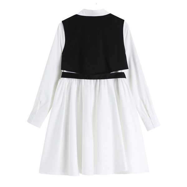 casual dresses female fall dress with two pieces, casual fashion, black, white, bow tie, long sleeve, korean, slim, wfp6, Black;gray
casual dresses female fall dress with two pieces, casual fashion, black, white, bow tie, long sleeve, korean, slim, wfp6, Black;gray