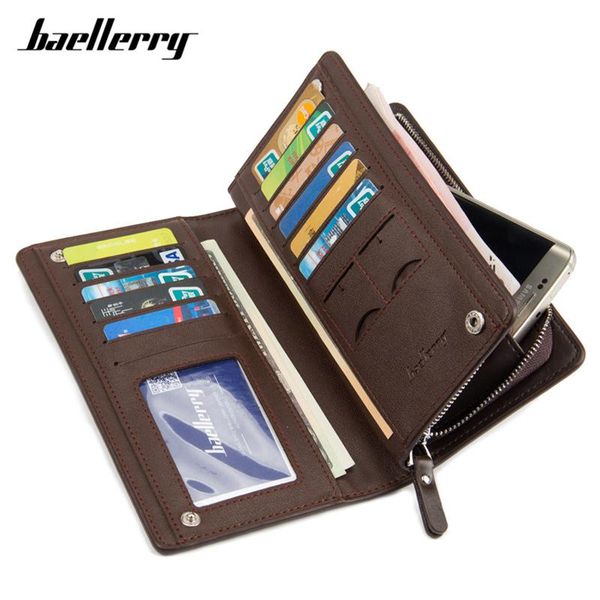 wallets brand designer men long with phone pocket po card holder fashion zipper&hasp black clutch bag male wallet, Red;black
wallets brand designer men long with phone pocket po card holder fashion zipper&hasp black clutch bag male wallet, Red;black