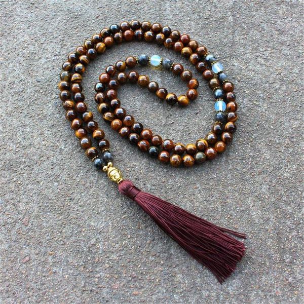 chains 108 mala beads tigers eye necklaces buddha tassels women men healing natural stone yoga prayer energy necklace, Silver
chains 108 mala beads tigers eye necklaces buddha tassels women men healing natural stone yoga prayer energy necklace, Silver