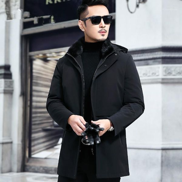 men's leather & faux natural fur parka liner winter coat men real jacket for mens clothing plus size windbreaker casaco y8713 yy803, Black
men's leather & faux natural fur parka liner winter coat men real jacket for mens clothing plus size windbreaker casaco y8713 yy803, Black